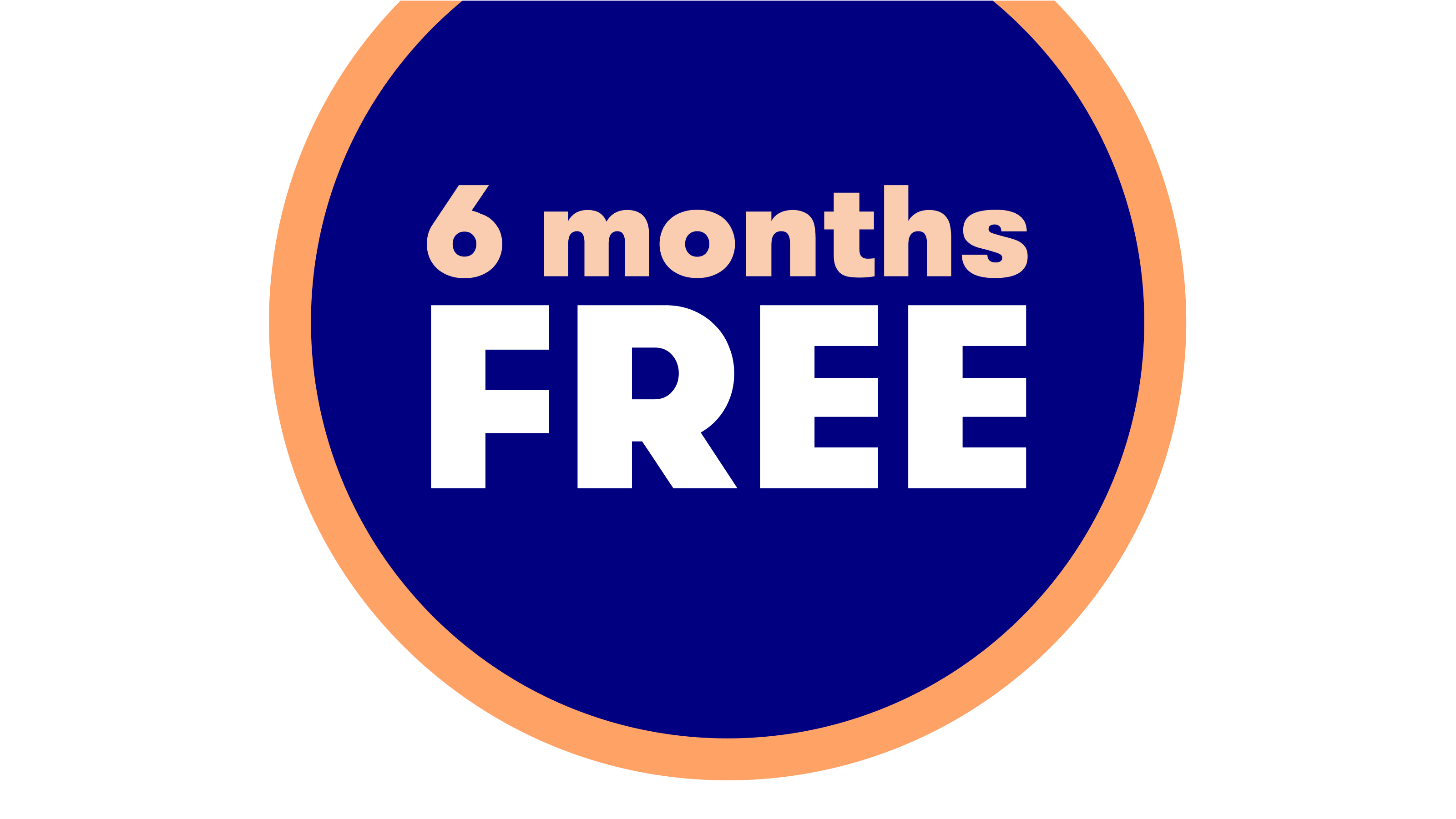 6 months free offer