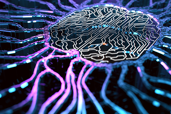 Brain like a semiconductor chip