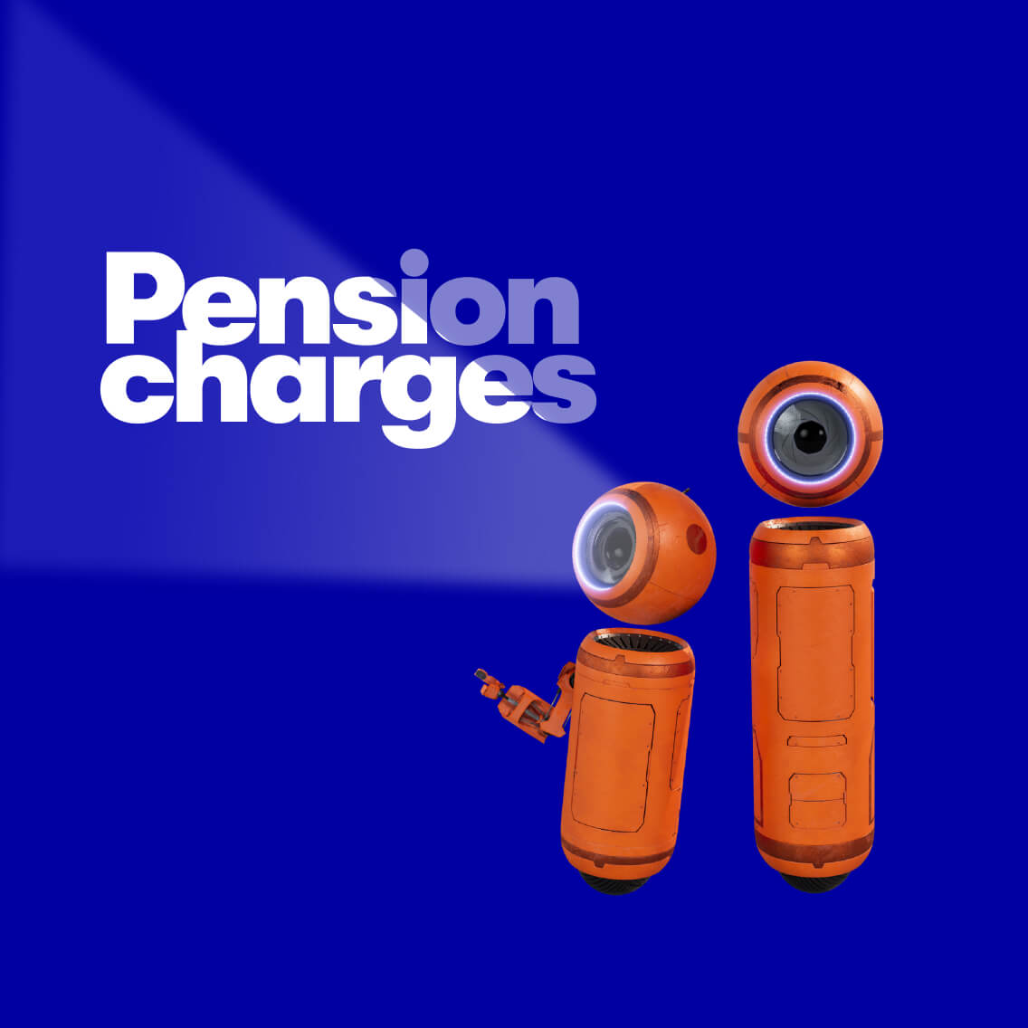 ii Robots illuminating pension charges