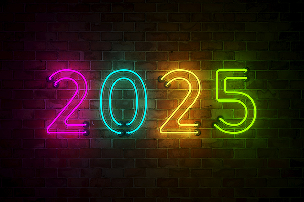 Neon sign 2025