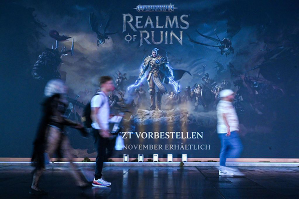 Realms of Ruins game of Warhammer advert, Getty