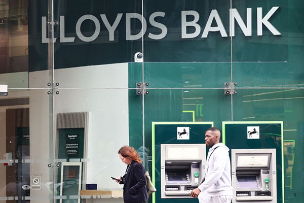 Lloyds Bank ATM, Getty