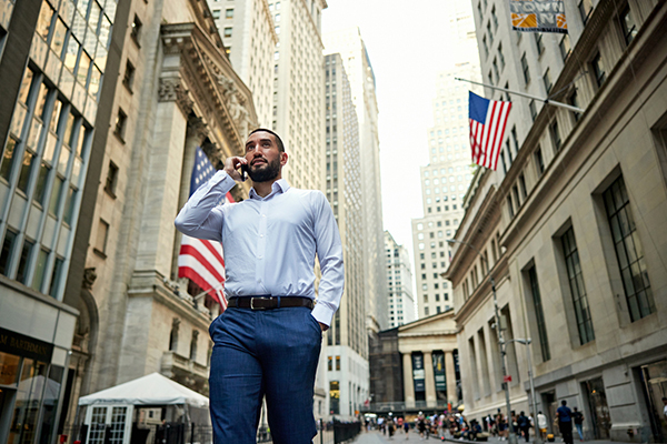 Trader on Wall Street