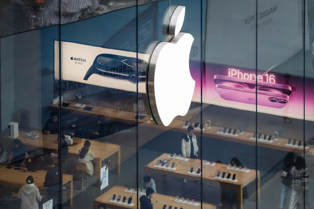 Apple store in China, Getty