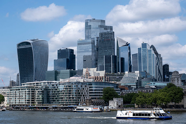 City of London skyline, Getty