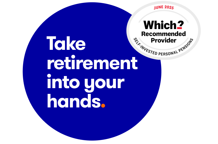 Take retirement into your hands. Which? Recommended provider award for SIPP 2025