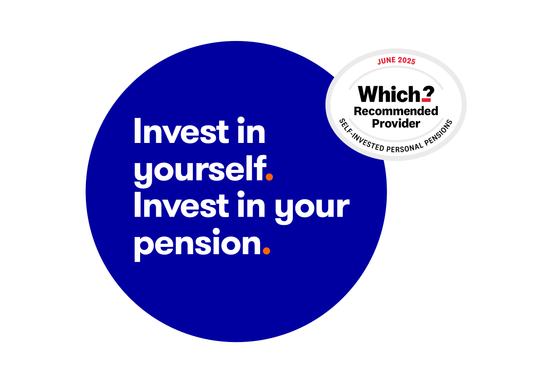 Invest in yourself, invest in your pension. Which? Recommended Provider award for SIPP 2025
