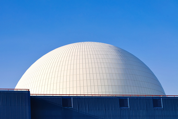 Nuclear reactor dome at Sizewell