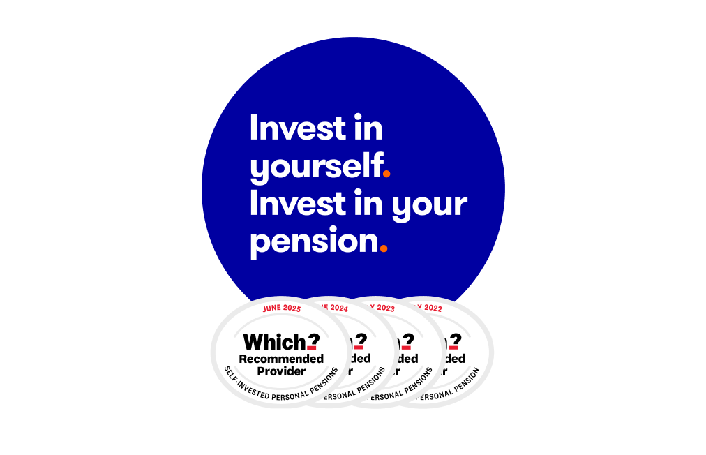 Invest in yourself, invest in your pension. Four Which? Recommended Provider awards for SIPP