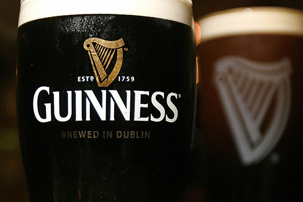 Two pints of Guinness, Getty