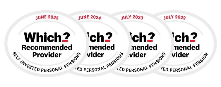 Four Which? Recommended provider awards for SIPP