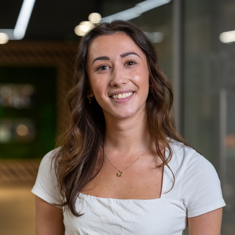 Headshot of PR Manager Saffron Wainwright