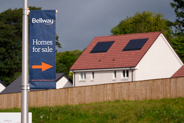 Bellway housing site, Getty