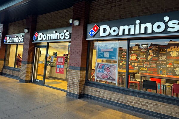 Domino's Pizza branch in Bristol, UK, Getty