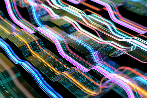 Big data information flow network