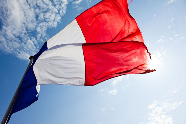 france french flag 600