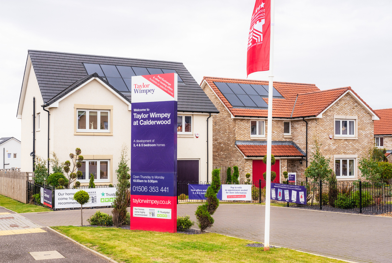 Taylor Wimpey at Calderwood, Getty