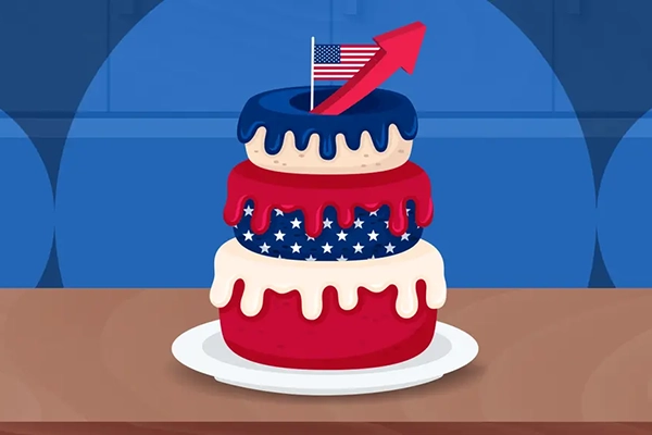 Aberdeen image of a layered cake