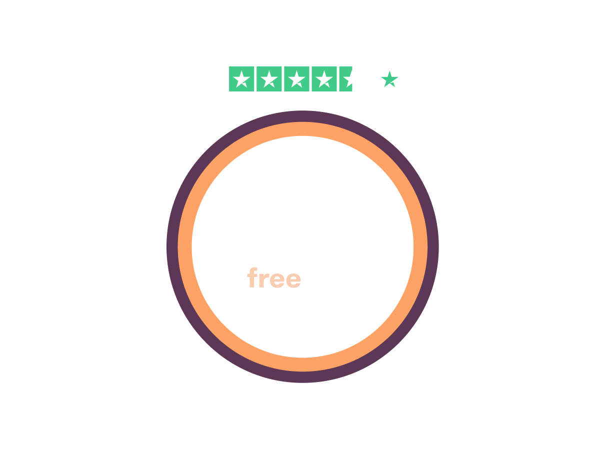 £50 free trades ISA offer with 4.5/5 Trustpilot logo