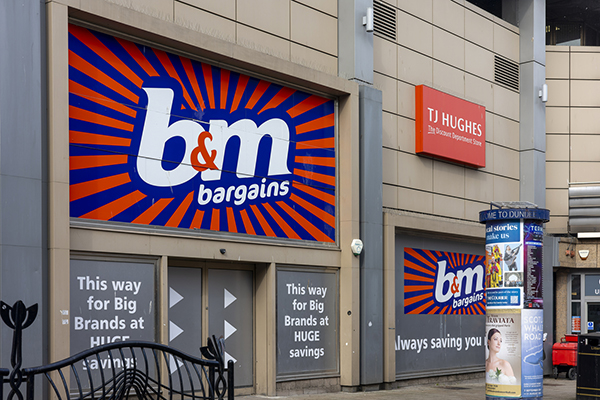 B&M store in Dundee