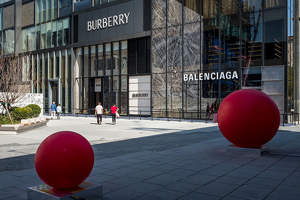 Burberry store in China, Getty