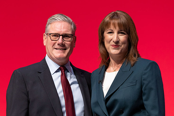 Rachel Reeves and Keir Starmer, Getty