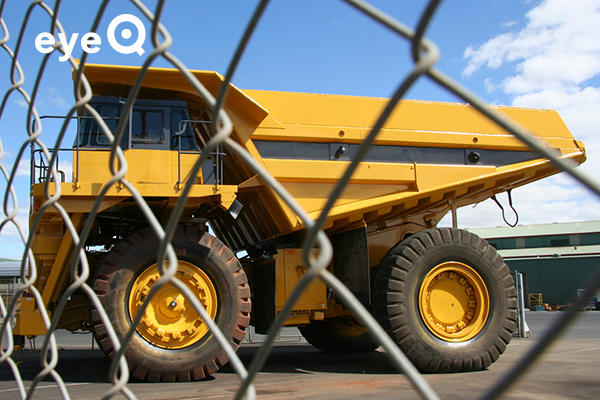 eyeQ mining truck