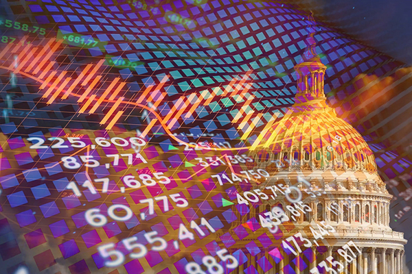 Capitol Hill financial montage