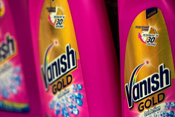 Reckitt Benckiser Vanish bottles, Getty