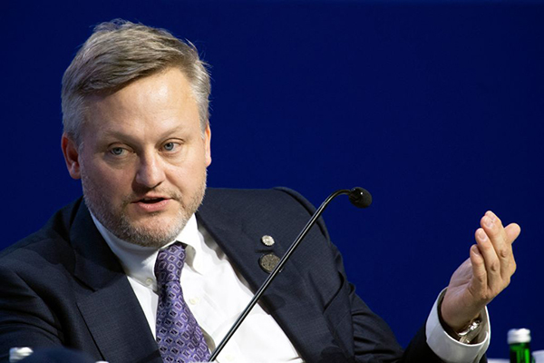 BP's CEO Murray Auchincloss, Getty