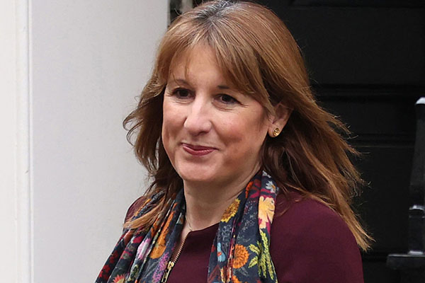 Rachel Reeves outside No 11, Getty