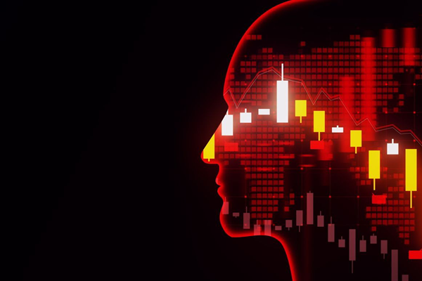 artificial intelligence ai down fall red stock 600