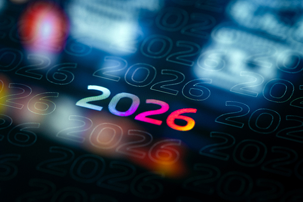 2026 year on a screen