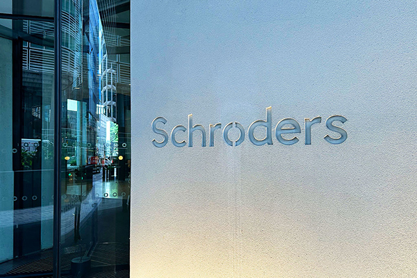 Schroders office in City of London, Getty