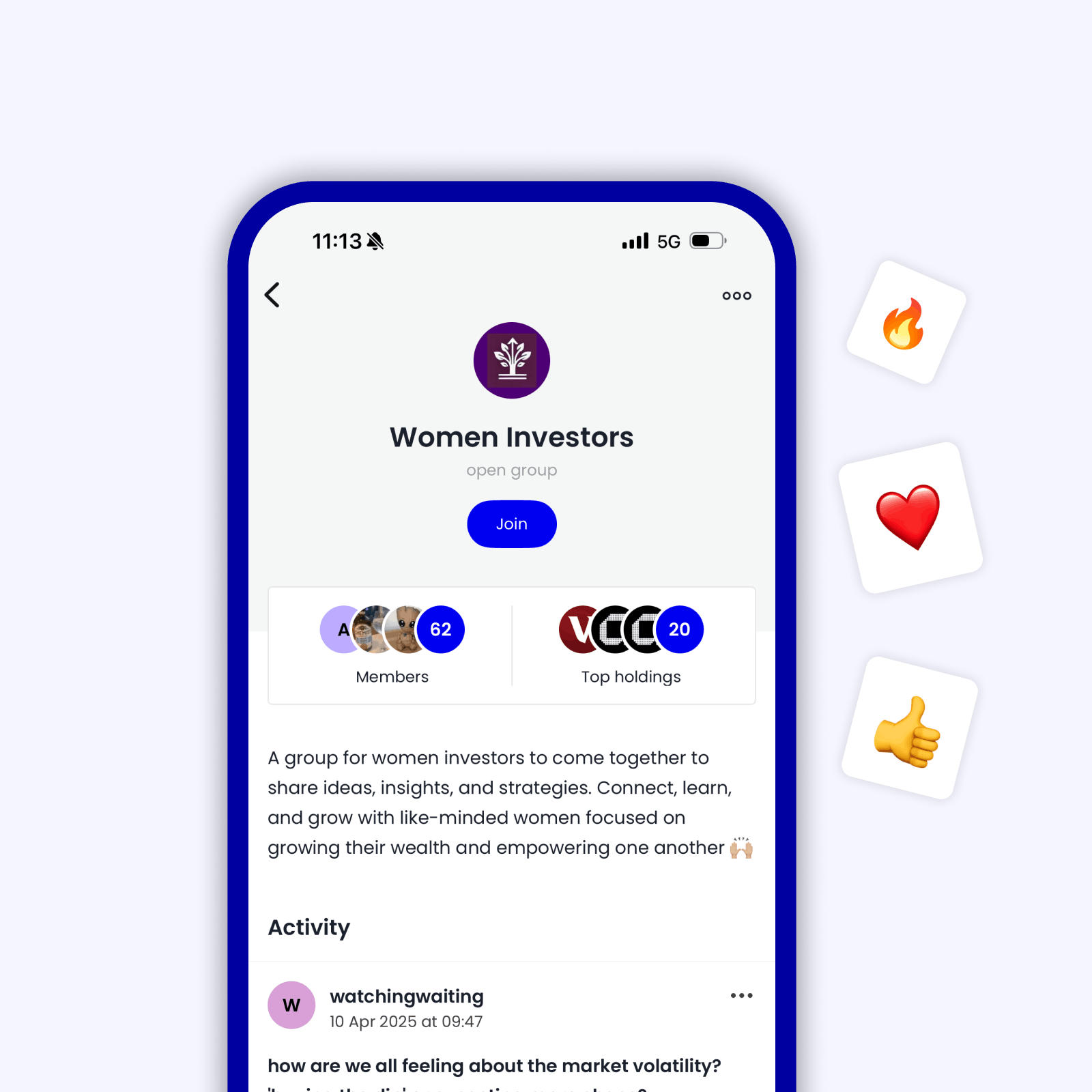 ii Community device image Women Investors group