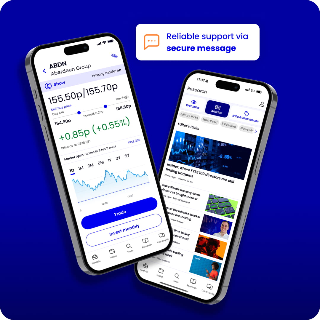 ii mobile app instrument research hub secure message