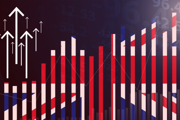 uk ftse 100 up arrow chart 600