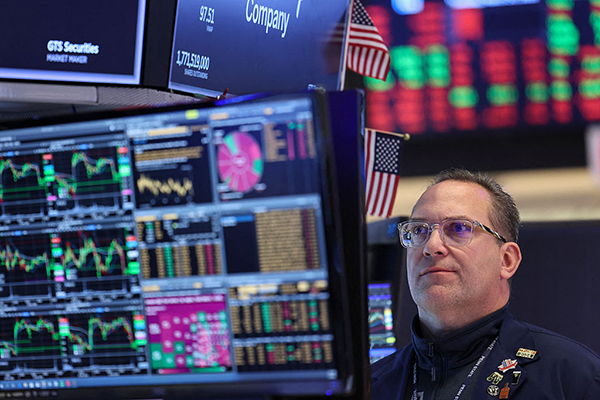 A trader at the New York Stock Exchange (NYSE), Getty