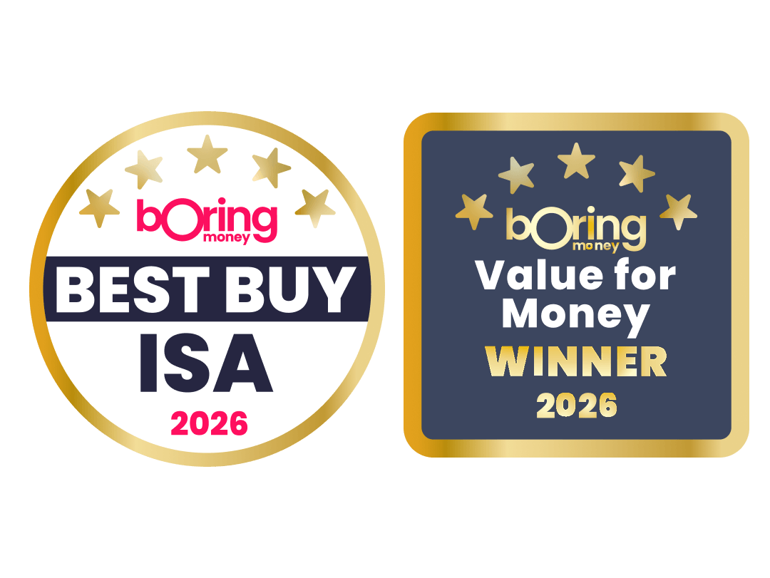Boring Money Best Buy ISA 2026, Boring Money Value for Money 2026