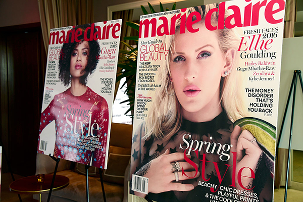 Covers of Marie Claire magazine, Getty