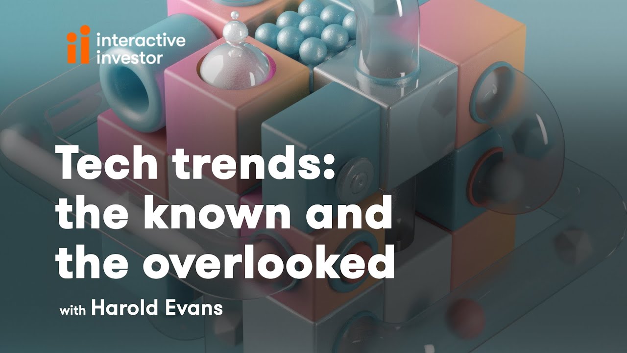 Title graphic with digital art 