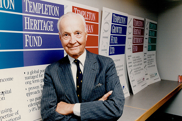 Sir John Templeton, Getty