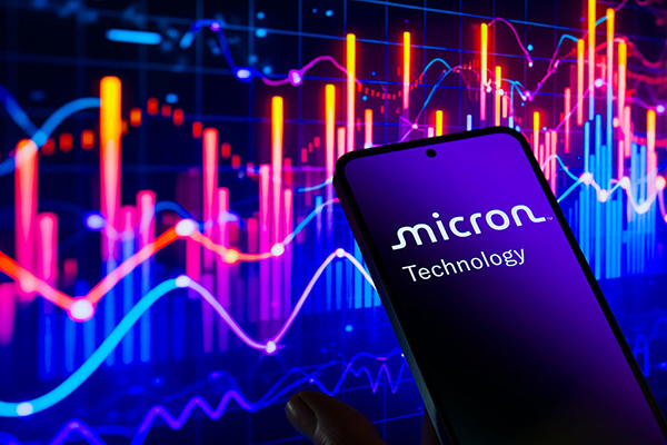 Micron Technology logo, Getty