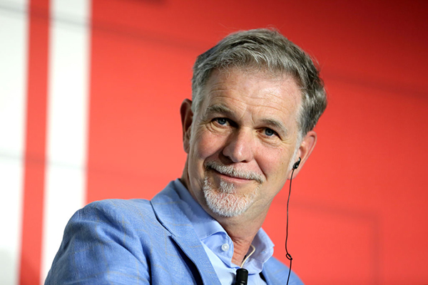 Reed Hastings of Netflix, Getty