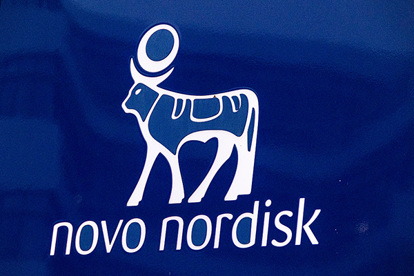 Novo Nordisk logo, Getty