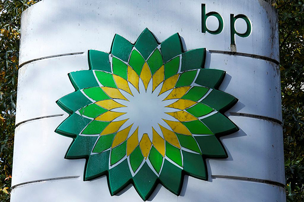 BP logo, Getty