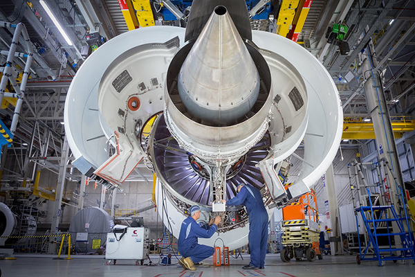 Trent 7000 testbed prep Rolls-Royce via Flickr