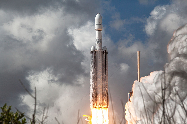 Space X Falcon Heavy rocket, Getty