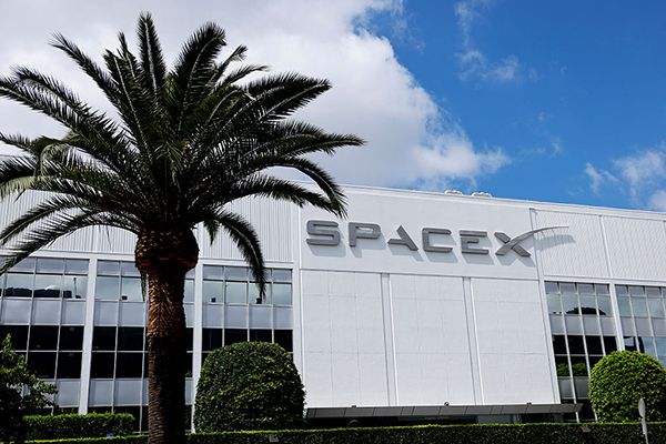 SpaceX facility in California, Getty