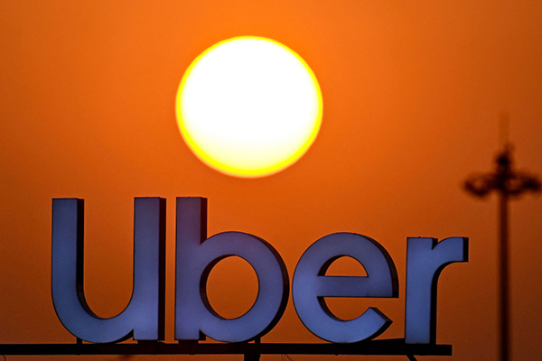 Uber logo, Getty